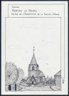 Hornoy-le-Bourg : l'église de l'Assomption de la Sainte-Vierge - (Reproduction interdite sans autorisation - © Claude Piette)