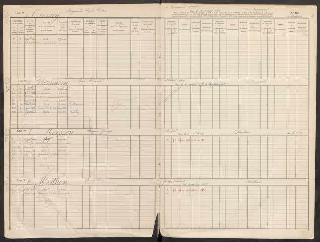 Répertoire des formalités hypothécaires, du 01/08/1940 au 15/04/1941, registre n° 001 (Conservation des hypothèques de Montdidier)