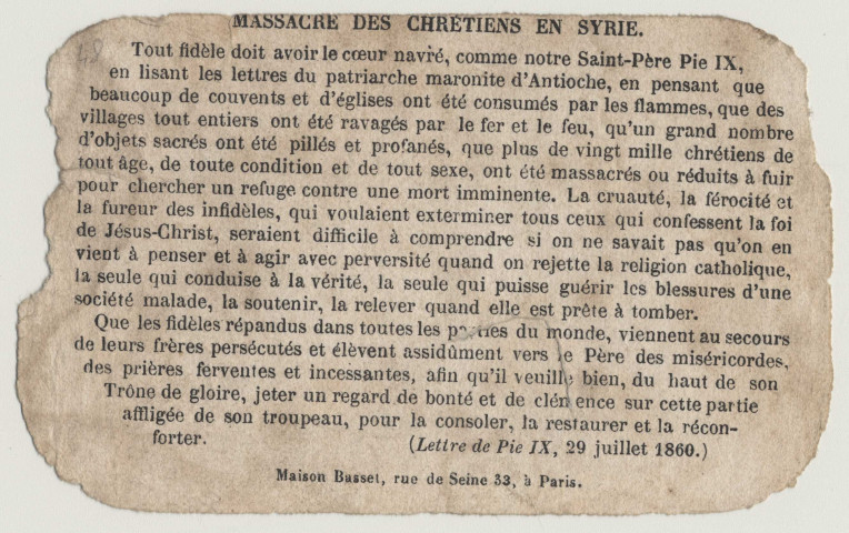 Le royaume des Cieux est pour ceux qui souffrent la persécution et qui meurent en confessant la foi de Jésus Christ. Massacre des Chrétiens en Syrie. Massacre des Chrétiens en Syrie