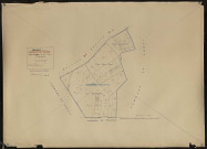 Plan du cadastre rénové - Hallencourt (Wanel) : section K1