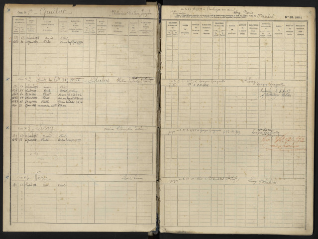 Répertoire des formalités hypothécaires, du 26/07/1928 au 23/11/1928, registre n° 469 (Abbeville)