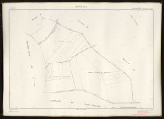 Plan du cadastre rénové - Oneux : section ZM