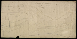Plan du cadastre napoléonien - Gezaincourt : C