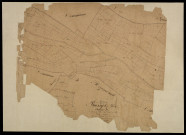 Plan du cadastre napoléonien - Bussy-Les-Poix : Vallée (La) ; Chemin de Poix (Le), B