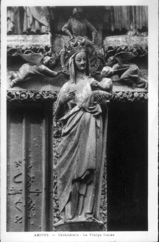 Cathédrale - La Vierge Dorée
