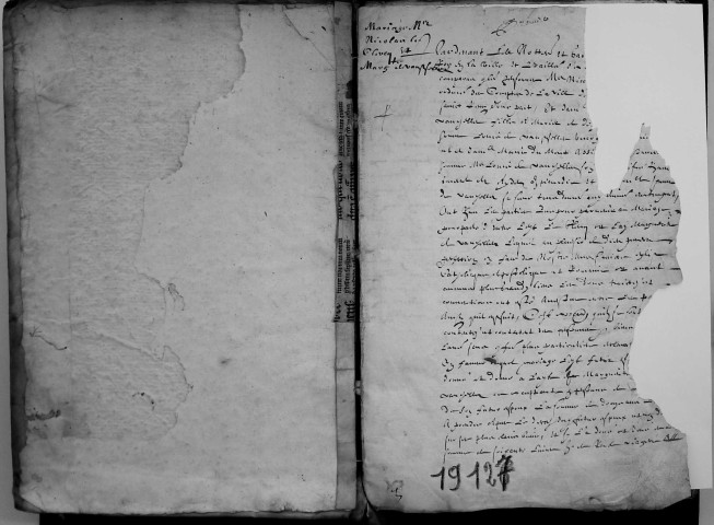 Etude de Me Jean Denis à Amiens (étude n°21). Minutes de l'année 1638