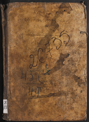 Registre et table des domaines du bureau d’Amiens pour la période 1778-1785