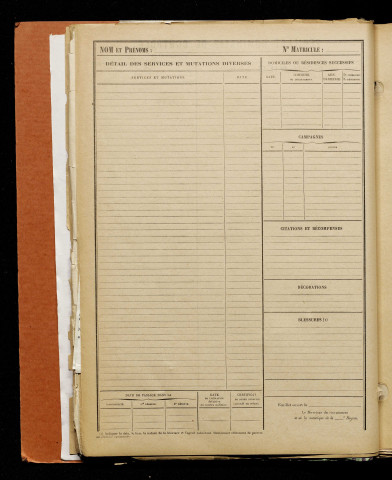 Fournier, Nicolas, né le 06 décembre 1897 à Saint-Omer-en-Chaussée (Oise), classe 1917, matricule n° 23, Bureau de recrutement d'Amiens