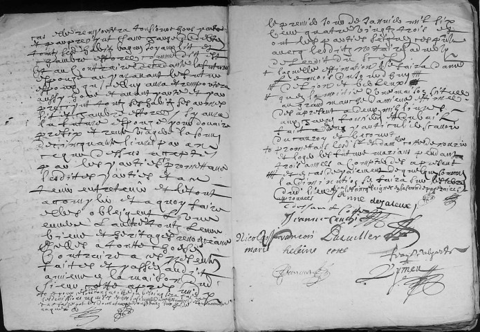 Etude de Me Antoine Limeu à Amiens (étude n°6). Minutes de l'année 1683