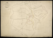 Plan du cadastre napoléonien - Vauchelles-Les-Quesnoy : tableau d'assemblage