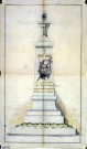 Guerre 1914-1918. Projet de monument aux morts de la commune de Tours-en-Vimeu