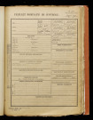 Inconnu, classe 1917, matricule n° 405, Bureau de recrutement d'Amiens