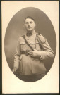 Portrait cabinet d'un soldat du 17e Régiment d'Infanterie