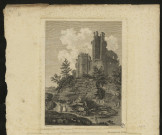 Vue des ruines du château de Pierrefonds