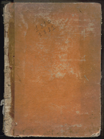 Table alphabétique départementale de la période 1810-1811