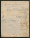 Témoignage de Magnol, Louis (Muletier à l'échelon de C.M.6) et correspondance avec Jacques Péricard