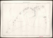 Plan du cadastre rénové - Bouquemaison : section AE
