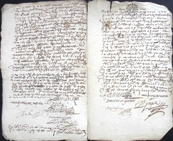 Etude de Me Antoine Limeu à Amiens (étude n°6). Minutes de l'année 1680