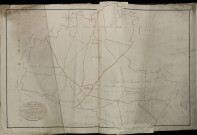 Plan du cadastre napoléonien - Atlas cantonal - Ablaincourt-Pressoir (Ablaincourt) : tableau d'assemblage