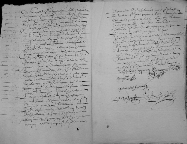 Etude de Me François De Saint-Fuscien à Amiens (étude n°18). Minutes de l'année 1640