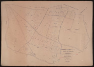 Plan du cadastre rénové - Estrées-les-Crécy : section ZH
