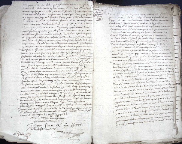 Etude de Me Bénigne Magdelaine à Amiens (étude n°16). Minutes de l'année 1676