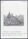 Domélien (commune de Domfront, Oise) : église isolée - (Reproduction interdite sans autorisation - © Claude Piette)