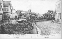 Retraite des Allemands - Guerre 1914-15-16-17... Nesles - Les ruines - German retreat - War 1914-15-16-17... Nesles - The ruins