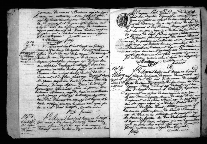 Cottenchy : naissances, mariages, décès