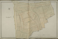 Plan du cadastre napoléonien - Remiencourt : C