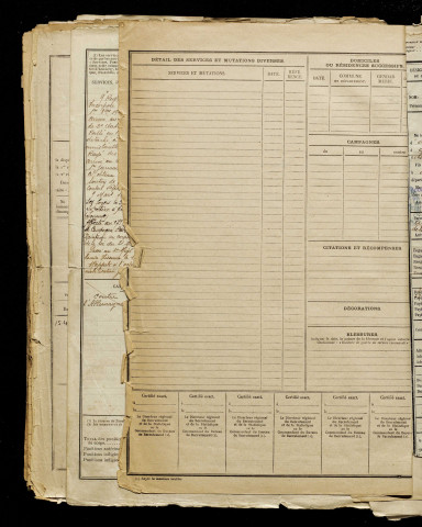 Poidevin, Joseph Ferdinand Léon, né le 13 janvier 1889 à Woignarue (Somme), classe 1909, matricule n° 969, Bureau de recrutement d'Abbeville
