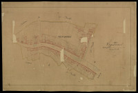 Plan du cadastre napoléonien - Vignacourt : Rue de Doux (La) ; Ville (La), G1
