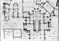Plan de l'abbaye