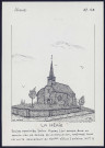 La Hérie (Aisne) : église fortifiée Saint-Pierre - (Reproduction interdite sans autorisation - © Claude Piette)