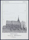 Grattenoix (Seine-Maritime, commune de Beaussault) : église - (Reproduction interdite sans autorisation - © Claude Piette)