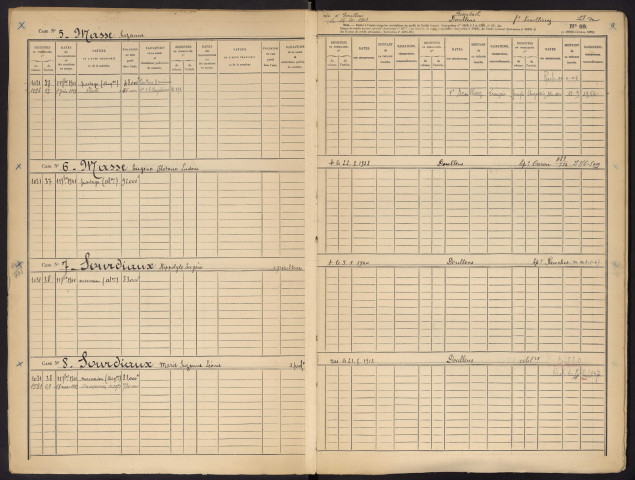 Répertoire des formalités hypothécaires, du 10/09/1941 au 24/02/1942, registre n° 519 (Abbeville)