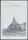 Villy-le-Haut (commune d'Avesnes-en-Val, Seine-Martime) : l'église - (Reproduction interdite sans autorisation - © Claude Piette)