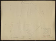 Plan du cadastre rénové - Vron : section E1