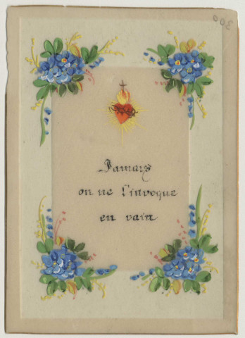 Jamais on ne l'invoque en vain. Le Sacré Coeur de Jésus