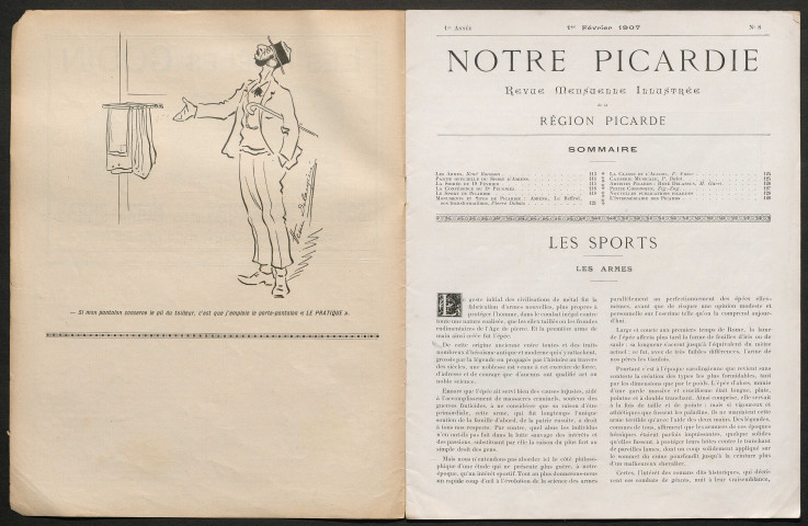 Notre Picardie, bulletin officiel du sport d'Amiens