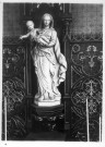 Eglise du Quesnel : statue de la Vierge à l'Enfant provenant de Corbie