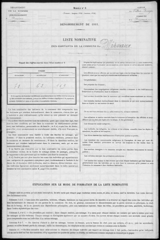 Recensement de la population : Mirvaux