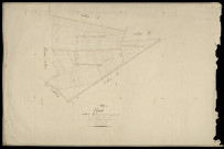 Plan du cadastre napoléonien - Pende : Vauchelle (La) ; Font d'Arret (Le), E1
