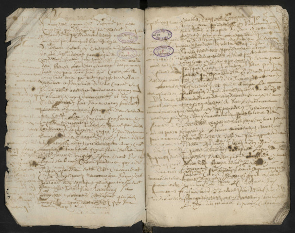 Doullens. Délibérations de l'échevinage