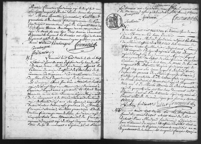 Lignières-lès-Roye : naissances, mariages, décès