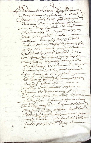 Etude de Me François De Saint-Fuscien à Amiens (étude n°18). Minutes de l'année 1646