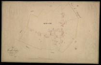 Plan du cadastre napoléonien - Bermesnil (Mesnil-Eudin) : Chef-lieu (Le), A développement