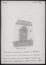 Moisville (Eure) : oratoire en briques au hameau de Bières - (Reproduction interdite sans autorisation - © Claude Piette)