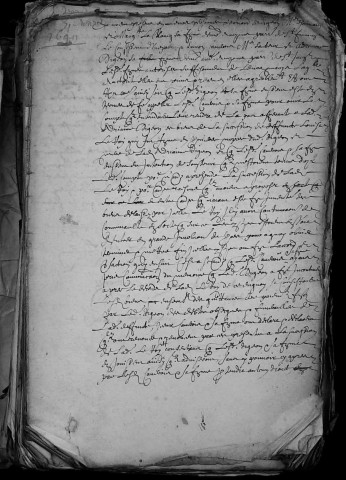 Etude de Me François Debacq à Amiens (étude n°7). Minutes de l'année 1649