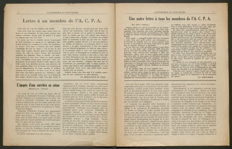 L'Automobile au Pays Picard. Revue mensuelle de l'Automobile-Club de Picardie et de l'Aisne, 338, novembre 1939